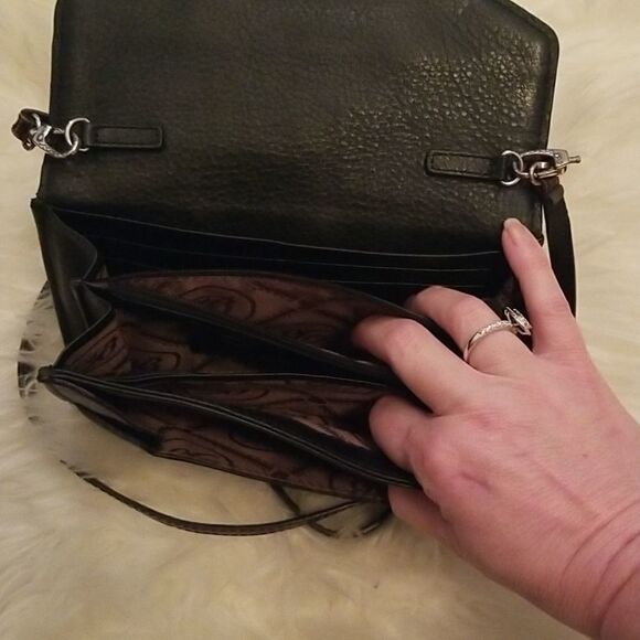 Brighton large wallet crossbody - Picture 5 of 9